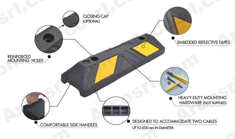 Wheel stopper arc 5500